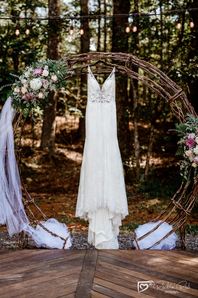 Simple fall wedding on sale dress