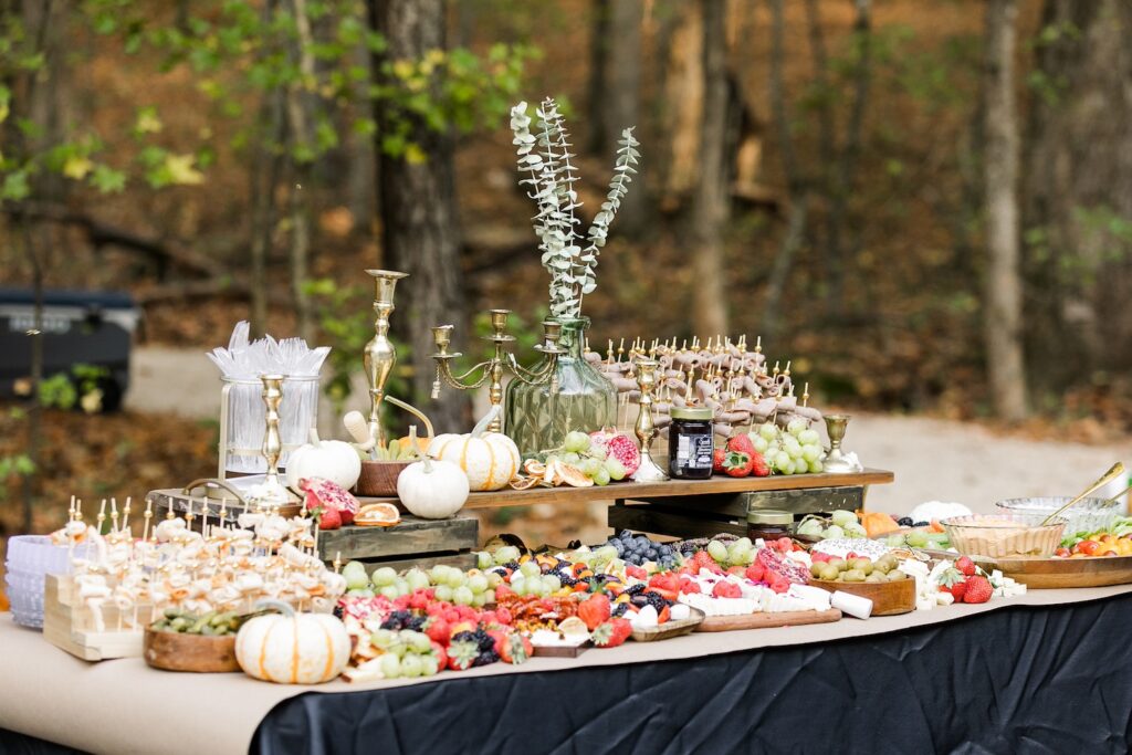 Fall Wedding Food