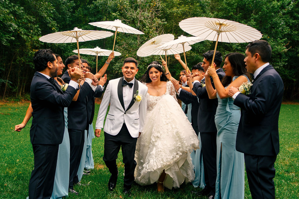 unpredictable wedding weather