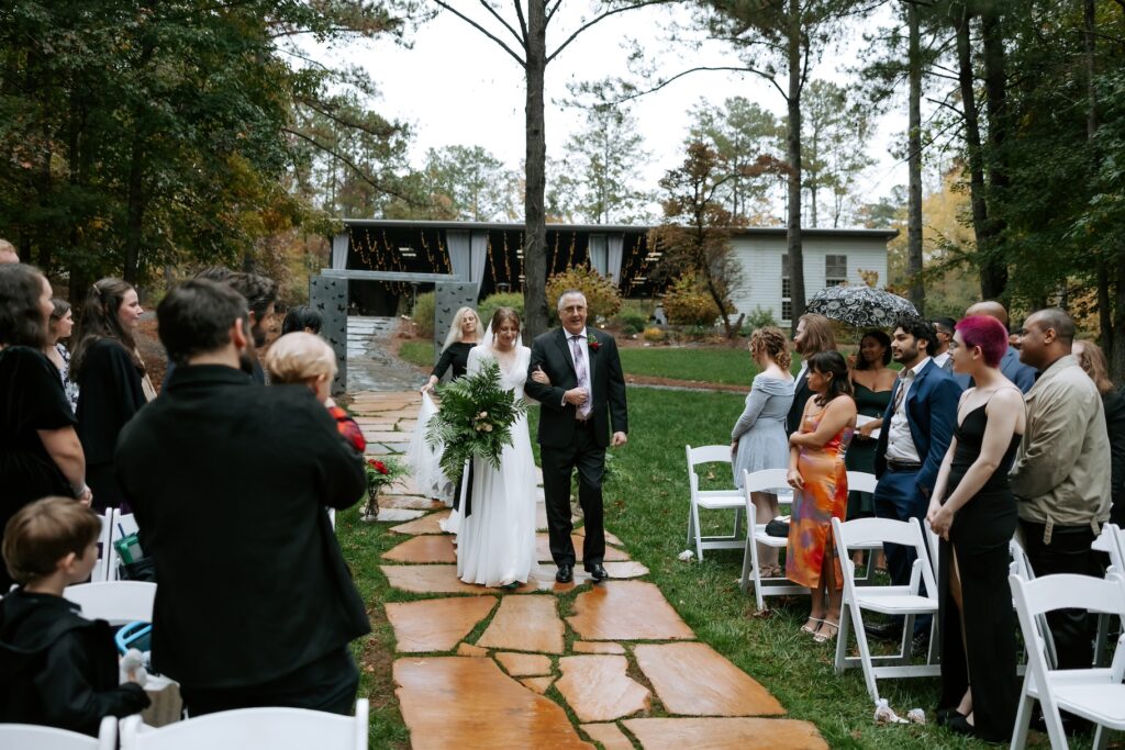 unpredictable wedding weather