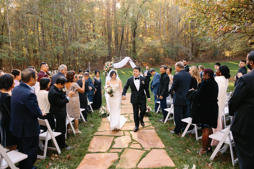 wedding timeline based on natural light